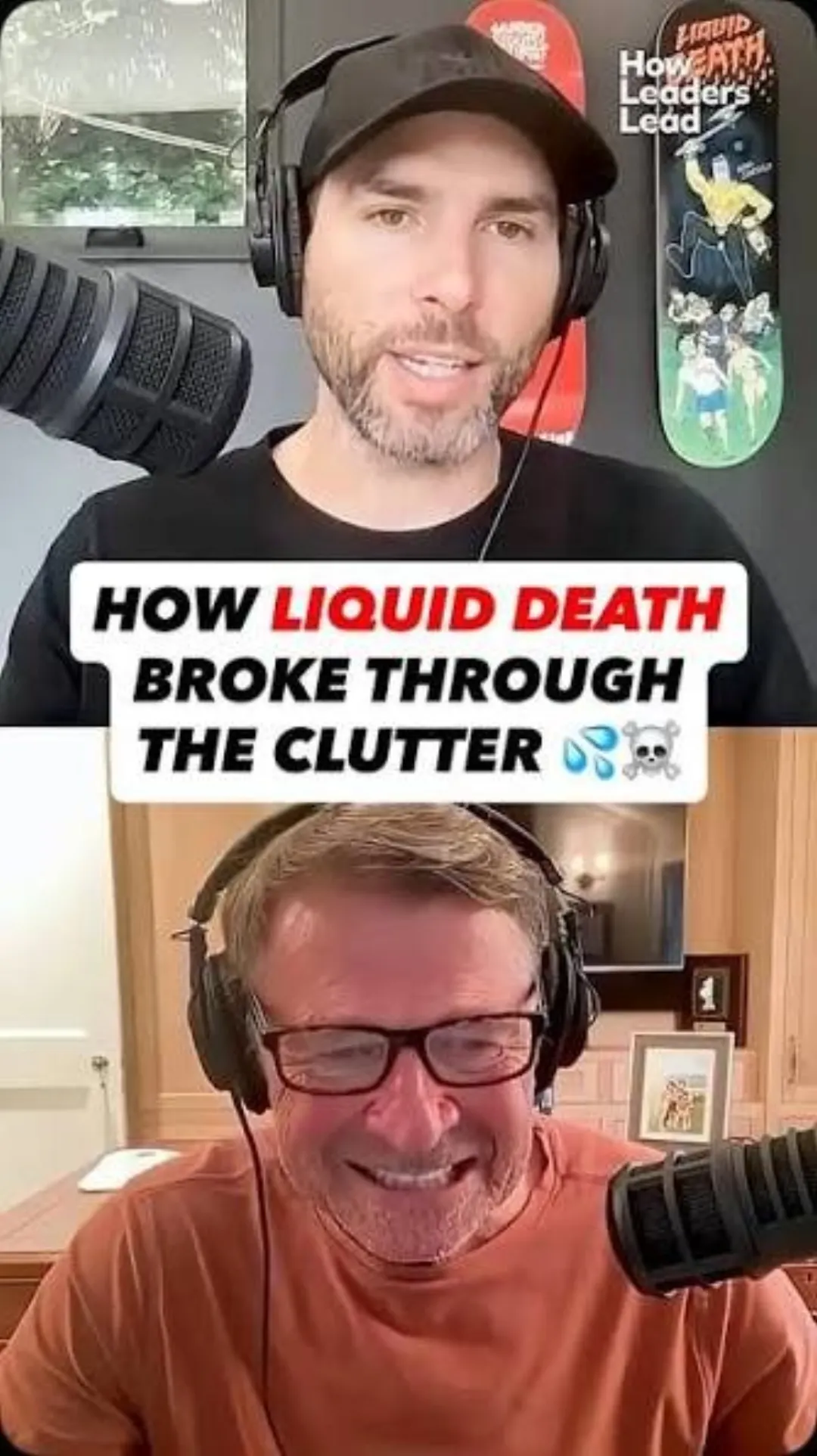 Podcast klibi: Liquid Death'in gürültüyü nasıl aştığını anlatan iki kişilik konuşma