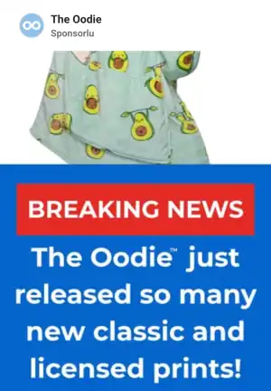 Meta Reklam Kütüphanesi, aktif reklam: The Oodie
